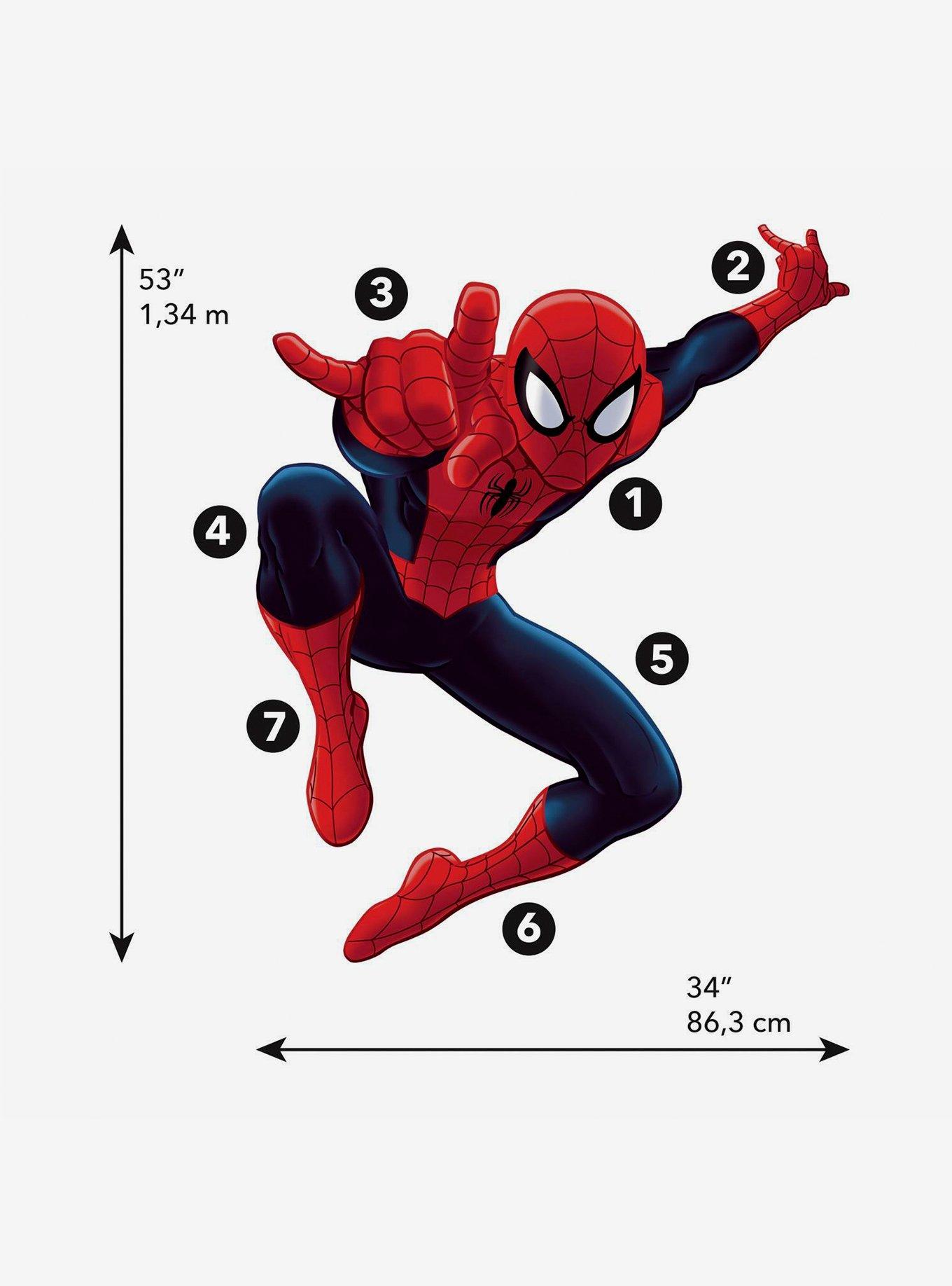 Marvel Ultimate Spider-Man Giant Peel And Stick Wall Decals, , hi-res