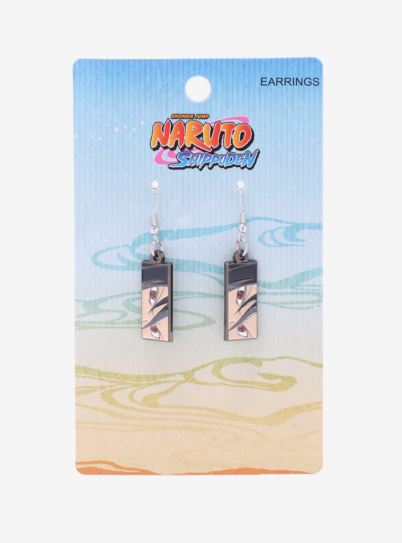 Naruto Shippuden Itachi Eyes Drop Earrings, , alternate