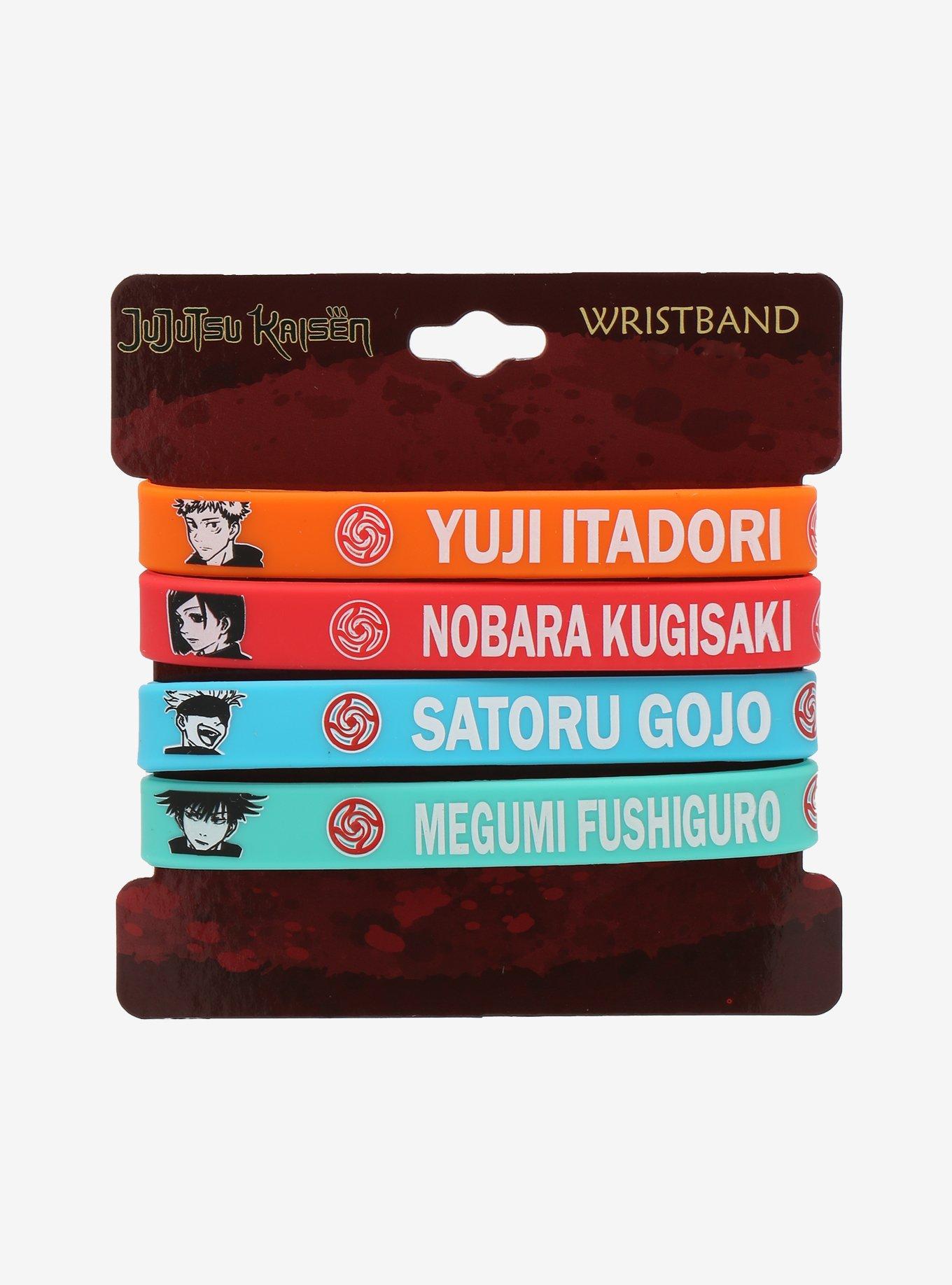 Jujutsu Kaisen Characters Rubber Bracelet Set, , alternate
