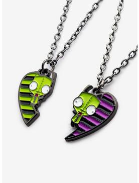 Space Invaders space squid necklace