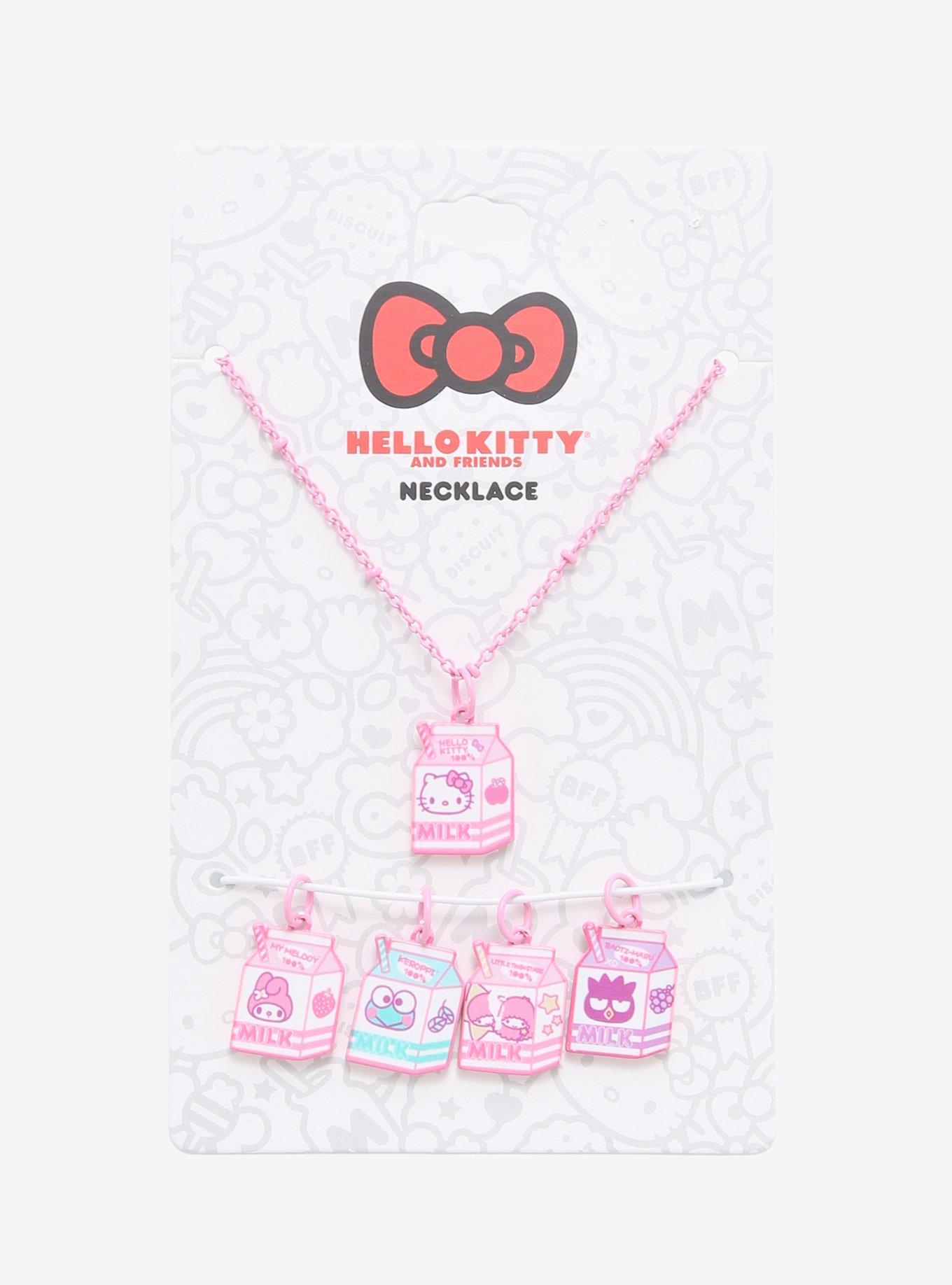 Hello Kitty & Friends Milk Charms Necklace, , alternate