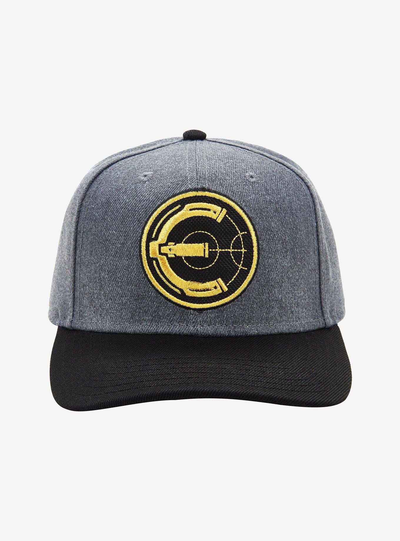 Marvel Eternals Logo Snapback Hat, , alternate