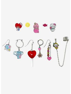 BT21 Candy Characters Mismatch Earring Set, , hi-res