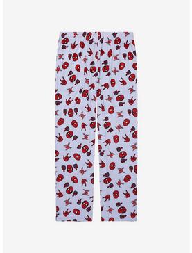 Spider-Man Mask & Hands Allover Print Sleep Pants - BoxLunch Exclusive, , hi-res