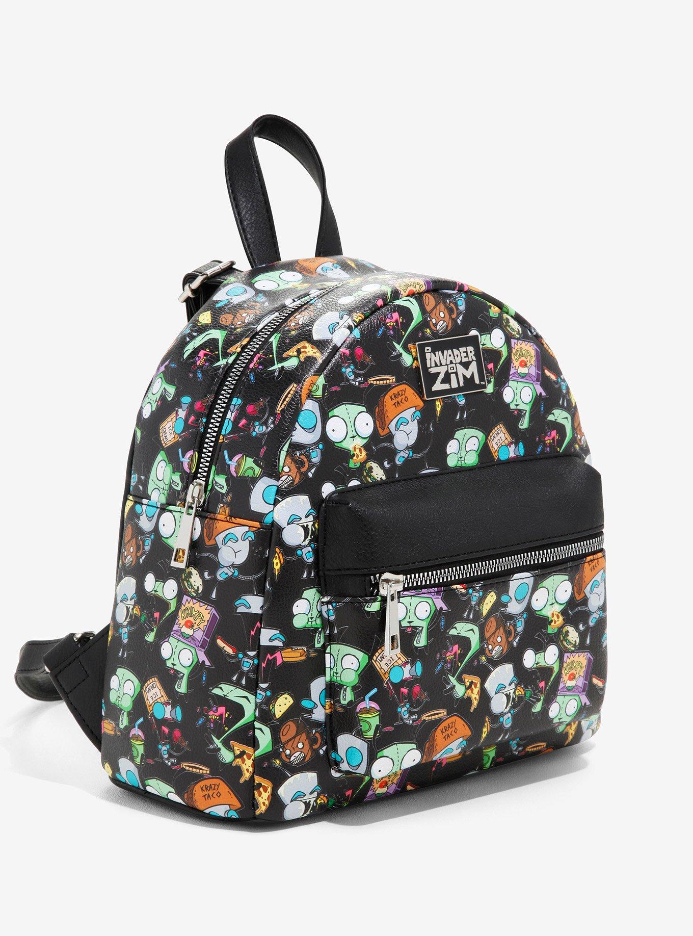 Invader Zim GIR & Snacks Mini Backpack, , alternate
