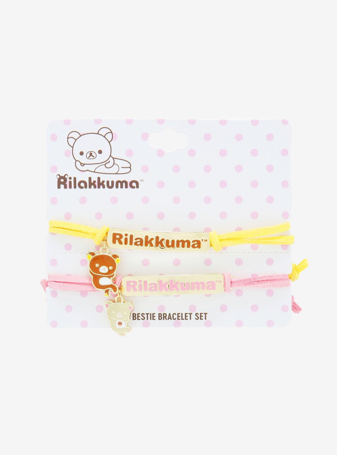 Rilakkuma Bear Best Friend Cord Bracelet Set, , alternate