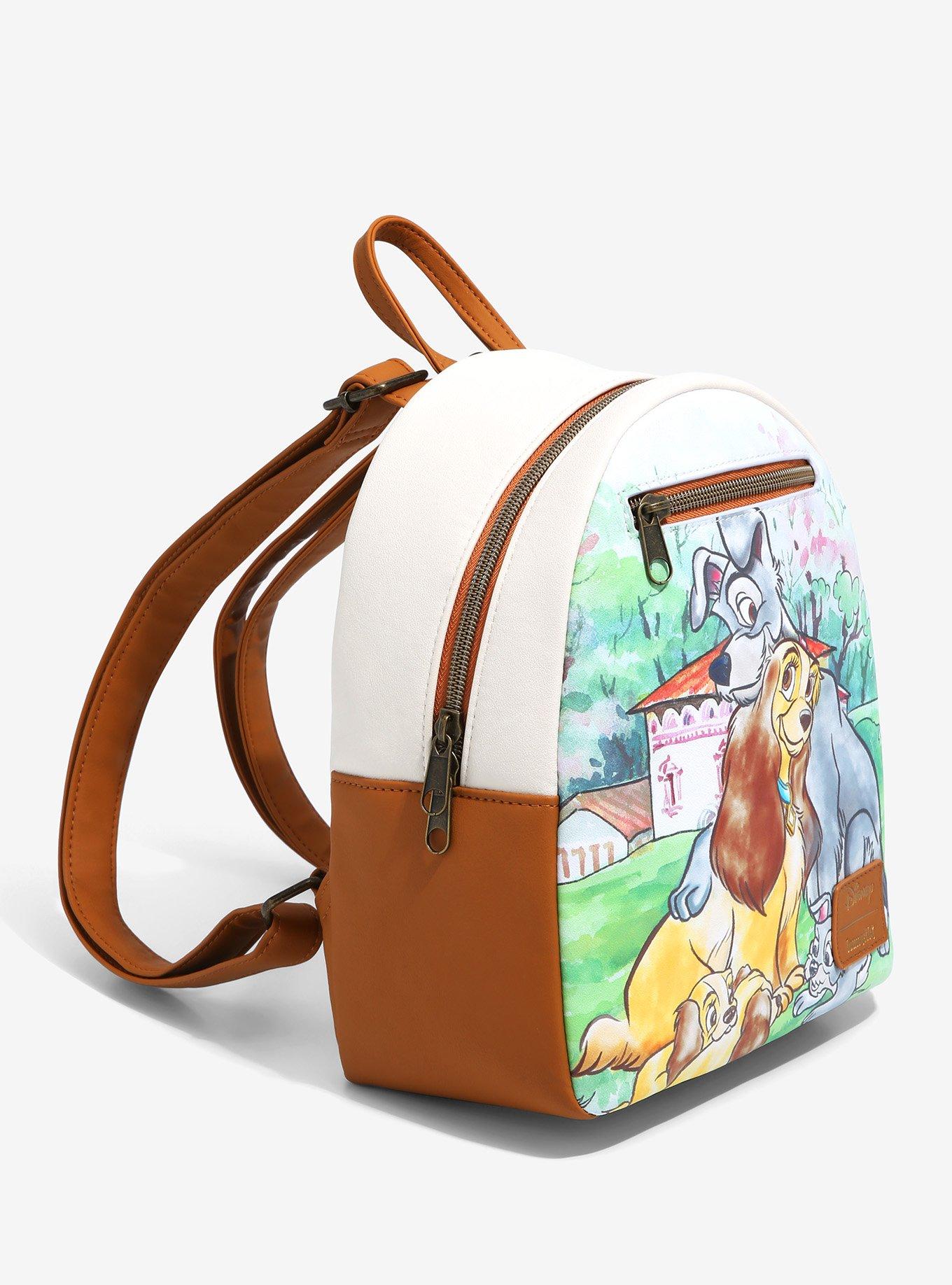 Loungefly Disney Lady And The Tramp Family Mini Backpack, , alternate