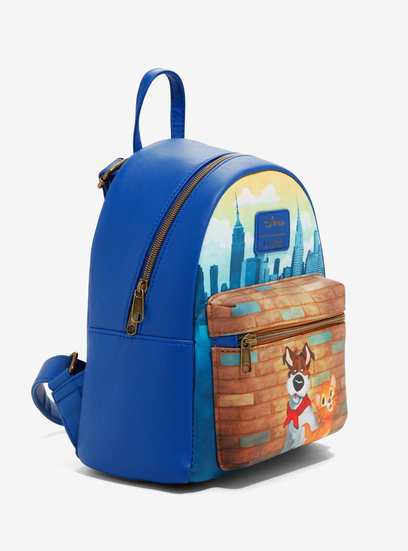 Loungefly Disney Oliver & Company Skyline Mini Backpack, , alternate