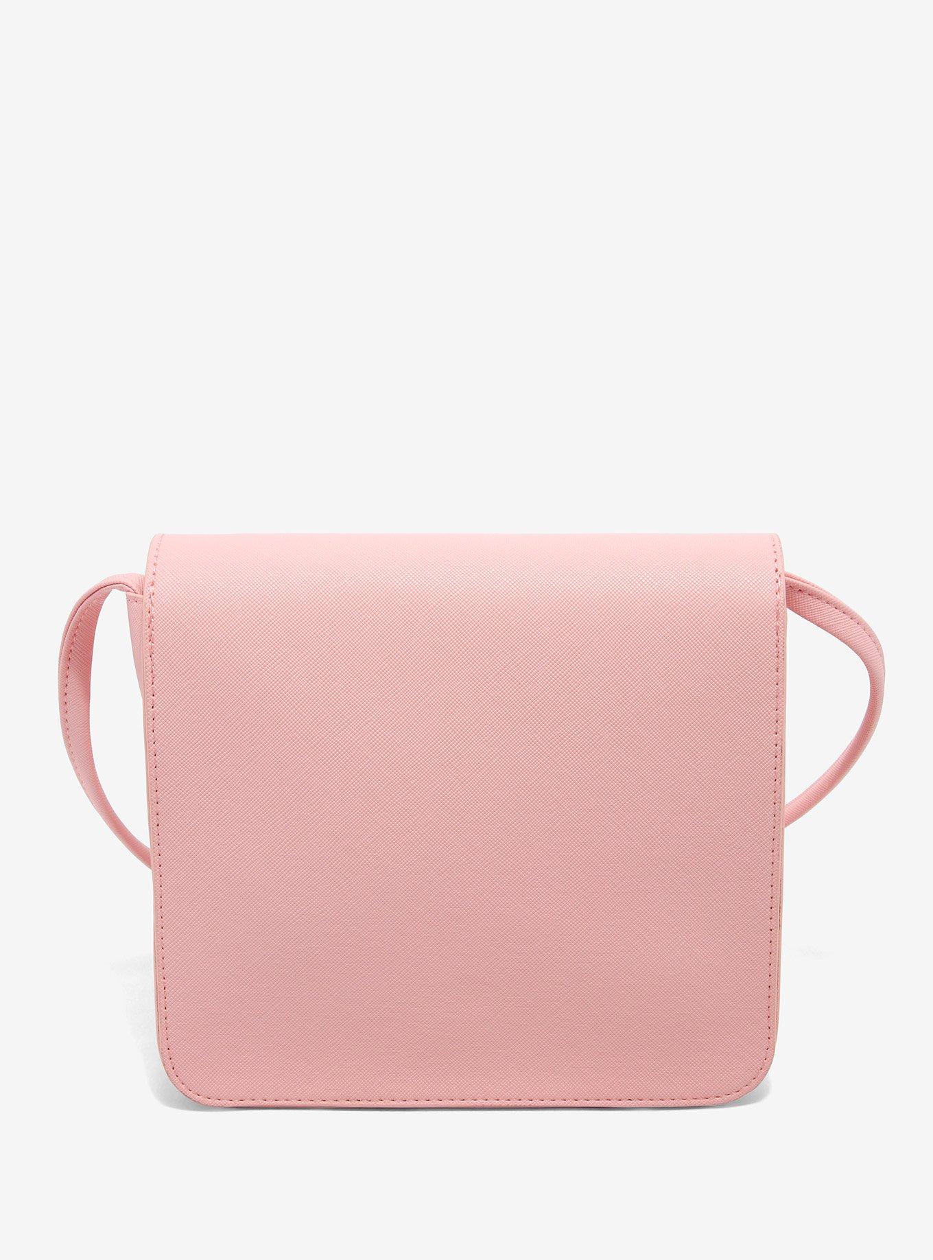 Harry Potter Pink Deathly Hallows Crossbody Bag, , alternate