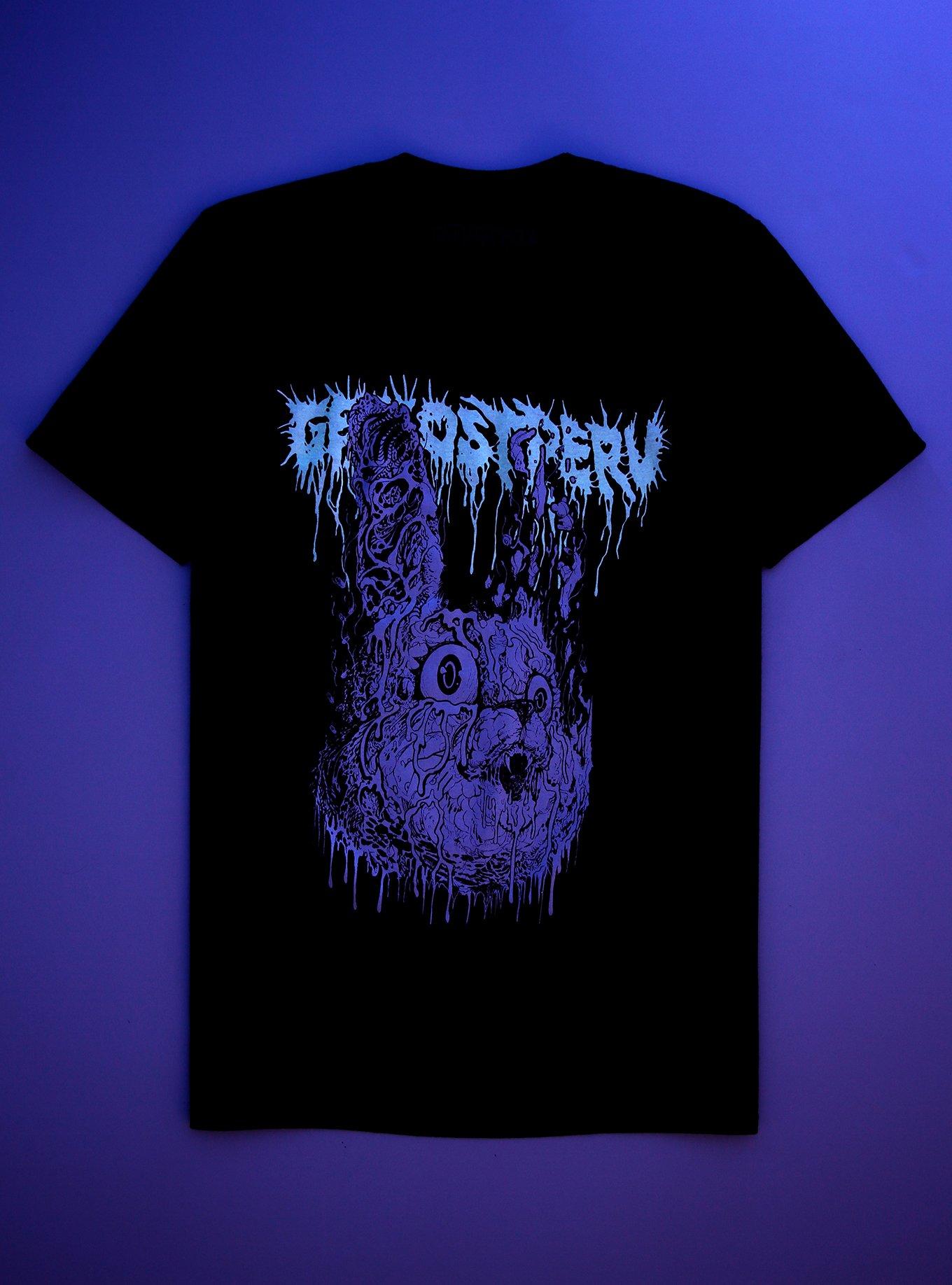 Get Lost Perv Melting Yenny Glow-In-The-Dark T-Shirt, MULTI, alternate