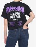 Universal Monsters Frankenstein 1990 Tour Girls Crop T-Shirt, MULTI, alternate