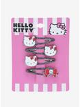 Hello Kitty Punk Glitter Hair Clip Set, , alternate
