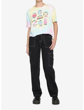 BT21 Jelly Candy Tie-Dye Girls Crop T-Shirt Plus Size, , hi-res