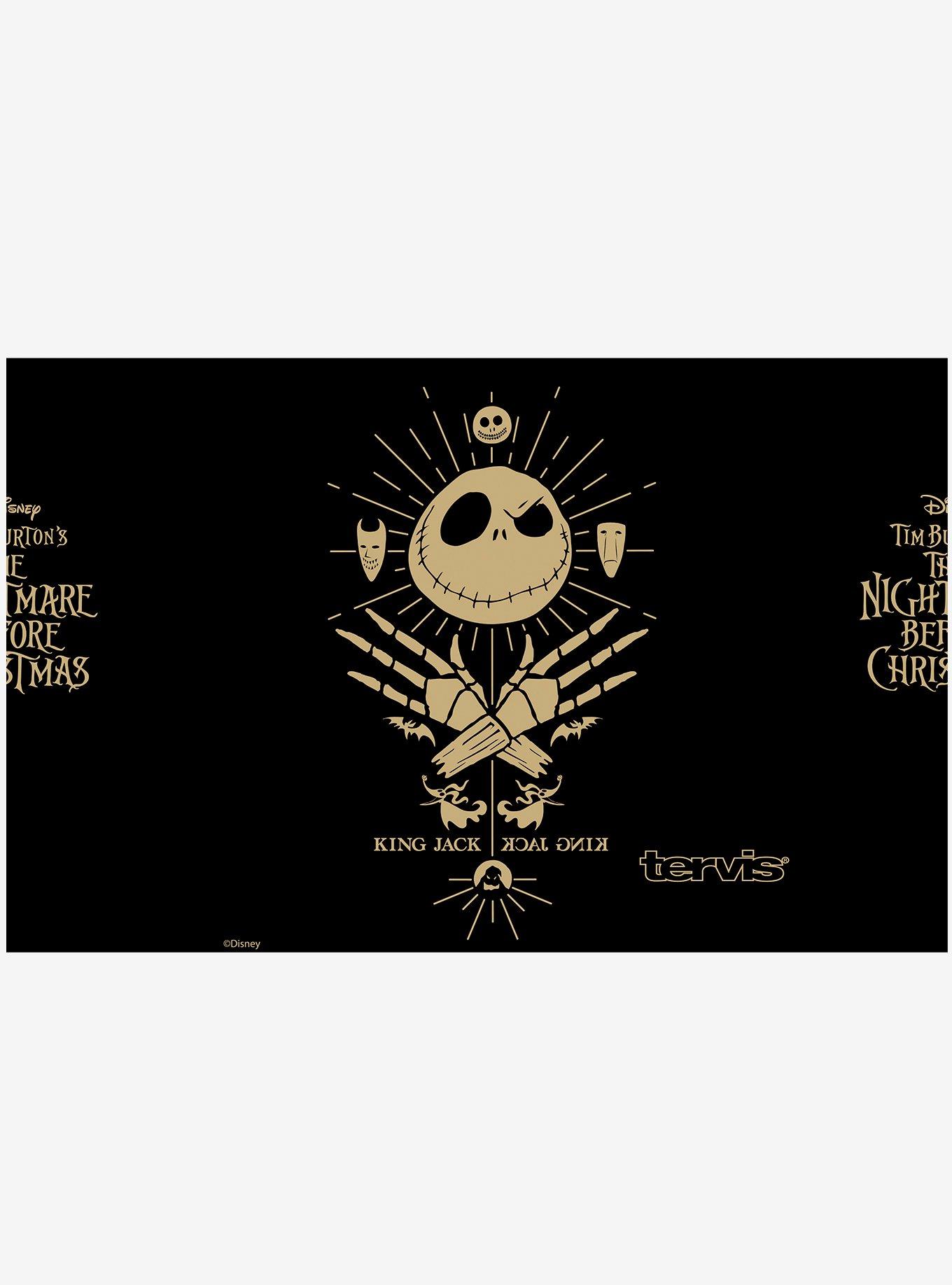 The Nightmare Before Christmas King Jack 20oz Stainless Steel Tumbler With Lid, , alternate