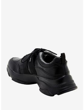 Black Utility Buckle Sneaker, , hi-res
