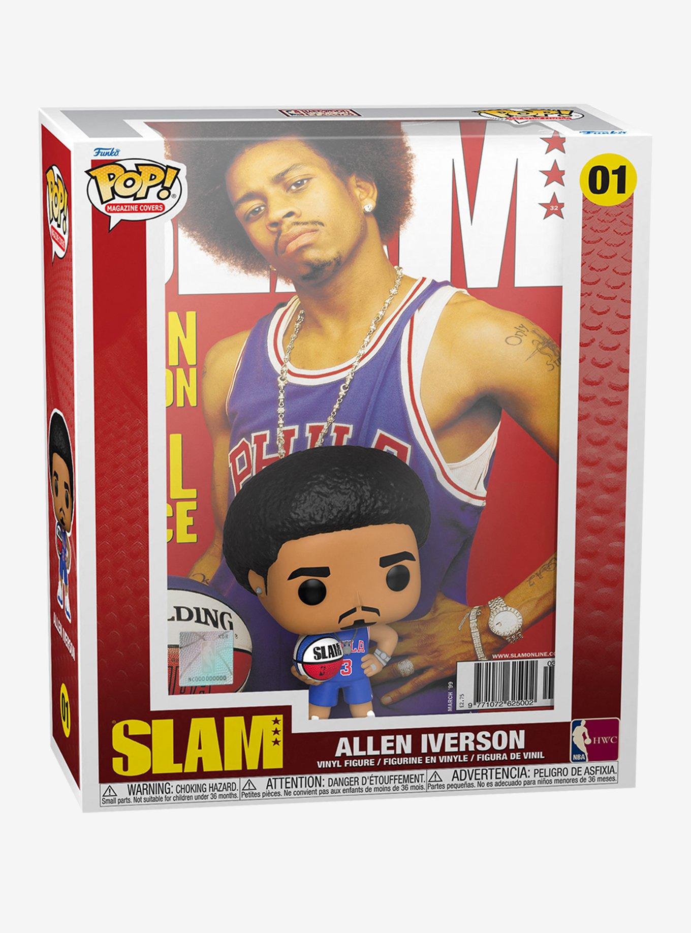 Funko NBA SLAM Pop! Magazine Covers Allen Iverson Vinyl Bobble-Head, , alternate