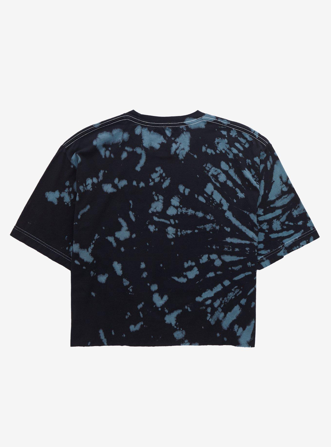 Hunter X Hunter Hisoka Magician Tie-Dye Girls Crop T-Shirt, MULTI, alternate