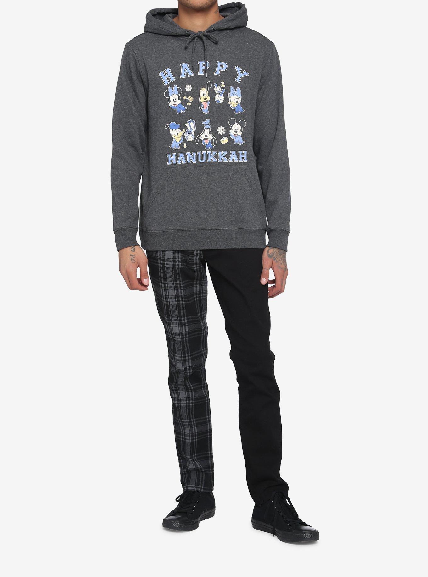 Disney Holiday Hanukkah Hoodie, GREY, alternate