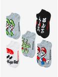 Nintendo Super Mario Ankle Sock Set, , alternate
