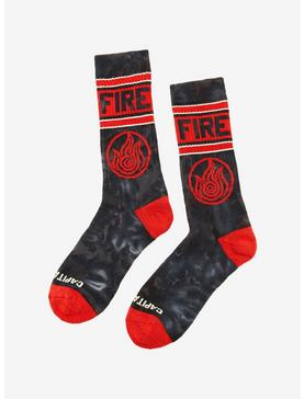 Avatar: The Last Airbender Firebender Crew Socks - BoxLunch Exclusive, , hi-res