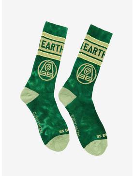 Plus Size Avatar: The Last Airbender Earthbender Crew Socks - BoxLunch Exclusive, , hi-res