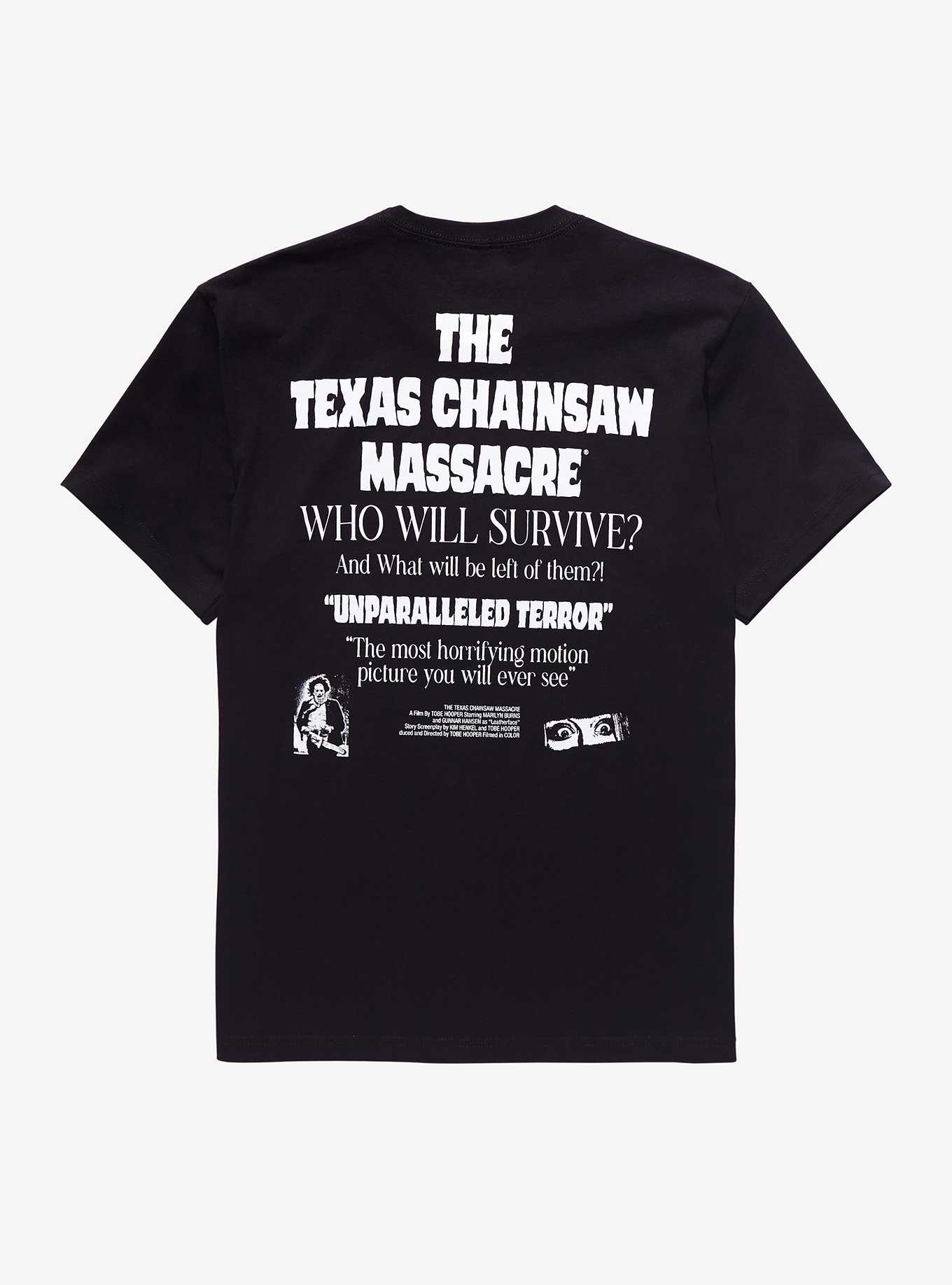 Texas Chainsaw Massacre Leatherface 2-Sided T-Shirt, , hi-res