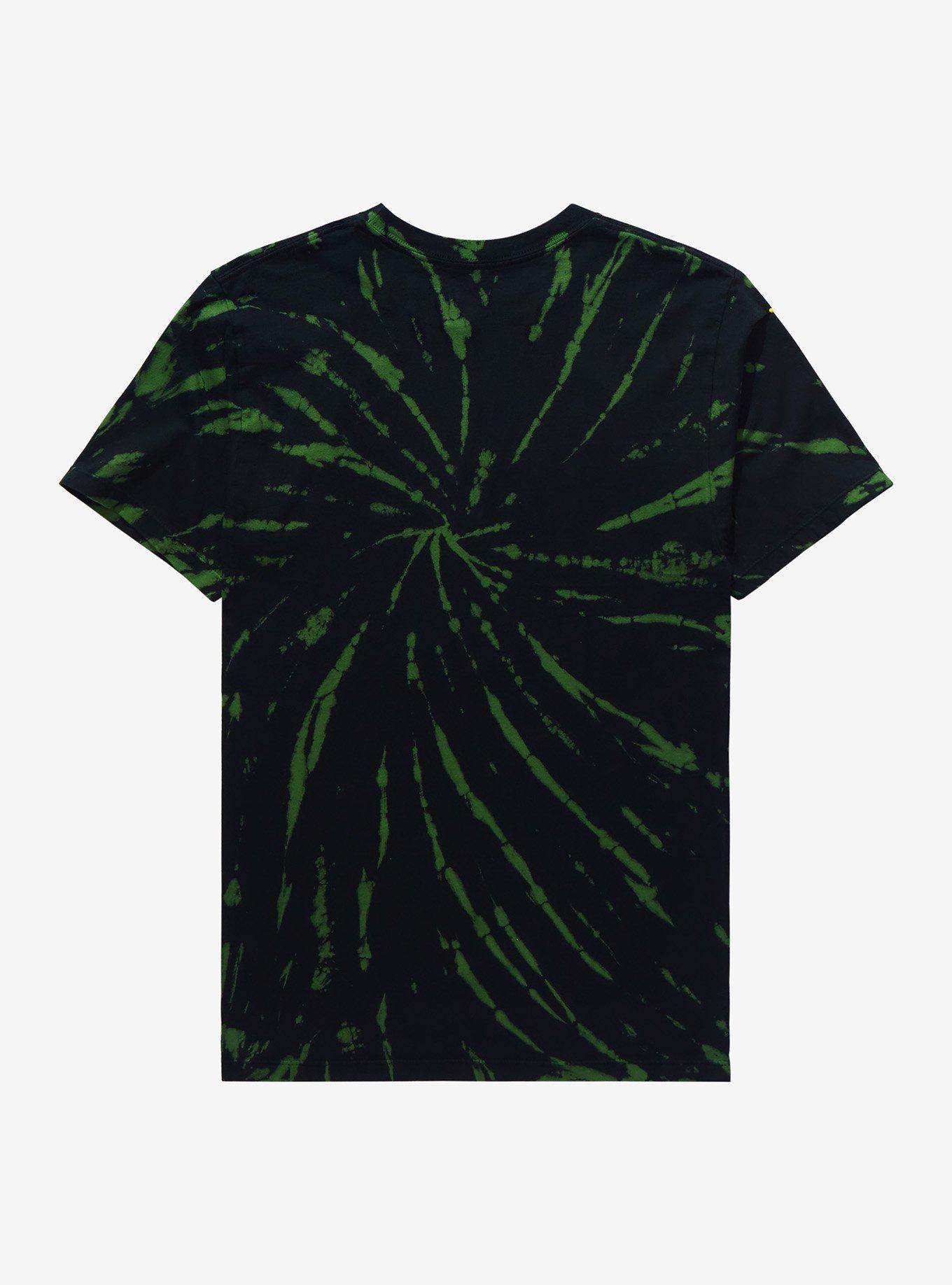Frankenweenie Green & Black Sparky Tie-Dye Girls T-Shirt, MULTI, alternate