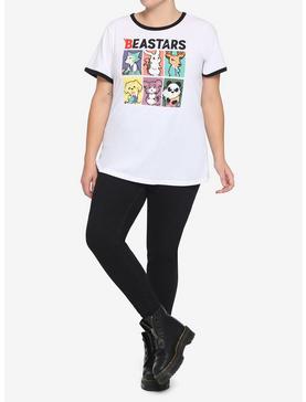 Beastars Chibi Girls Ringer T-Shirt Plus Size, , hi-res