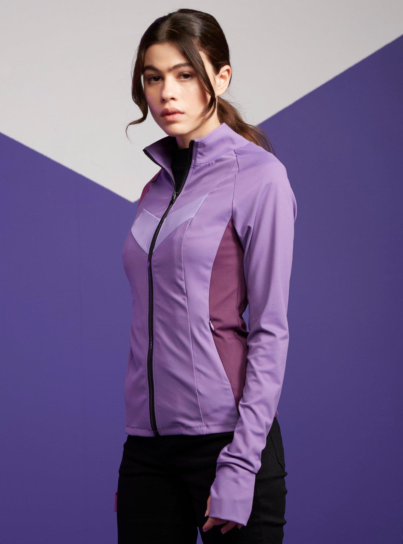 Her Universe Marvel Hawkeye Kate Bishop Track Jacket, MULTI, alternate