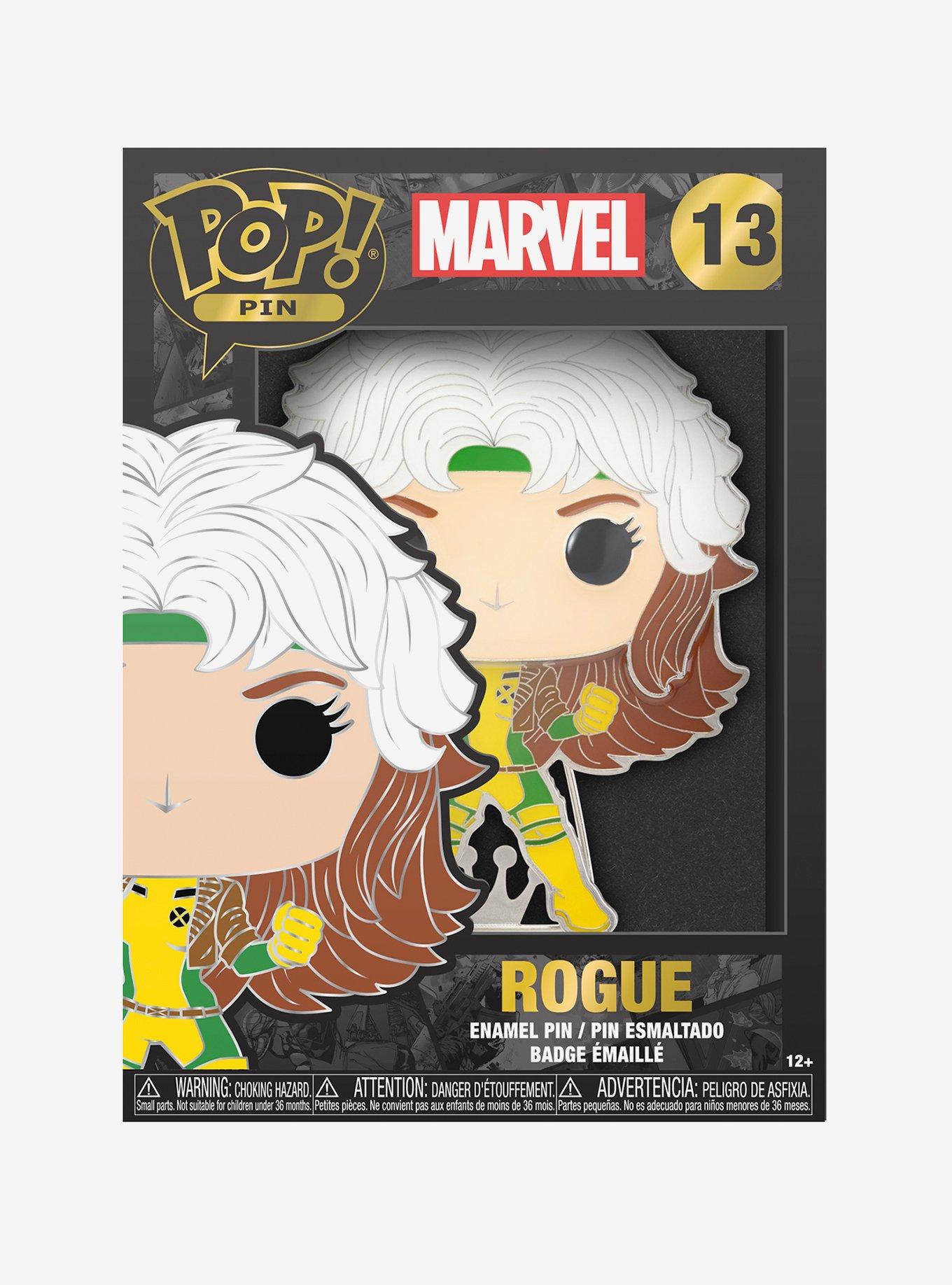 Funko Marvel X-Men Pop! Rogue Enamel Pin, , alternate