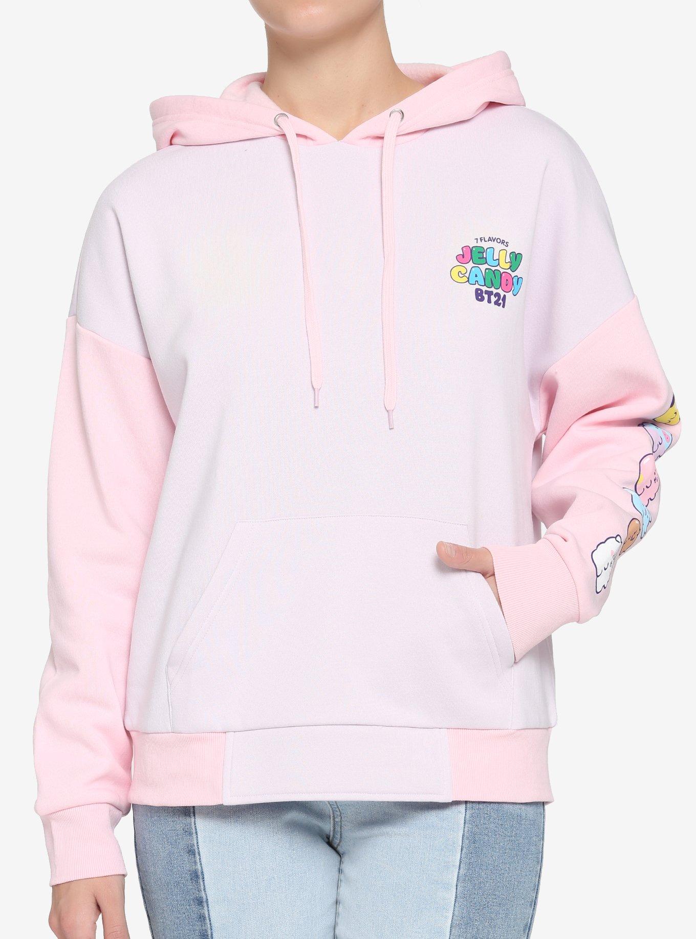 BT21 Jelly Candy Girls Hoodie, MULTI, alternate