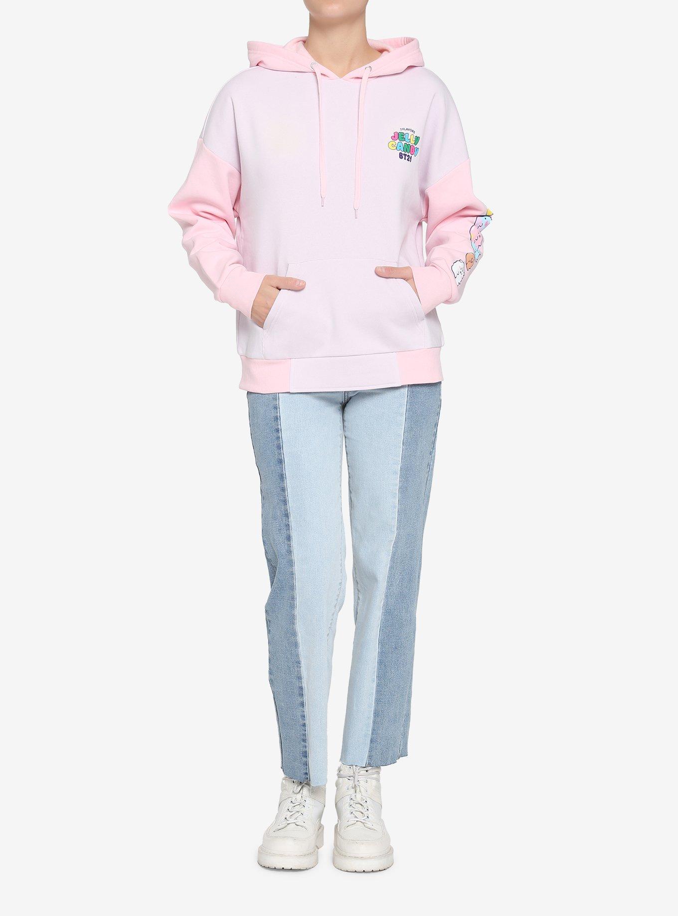 BT21 Jelly Candy Girls Hoodie, MULTI, alternate