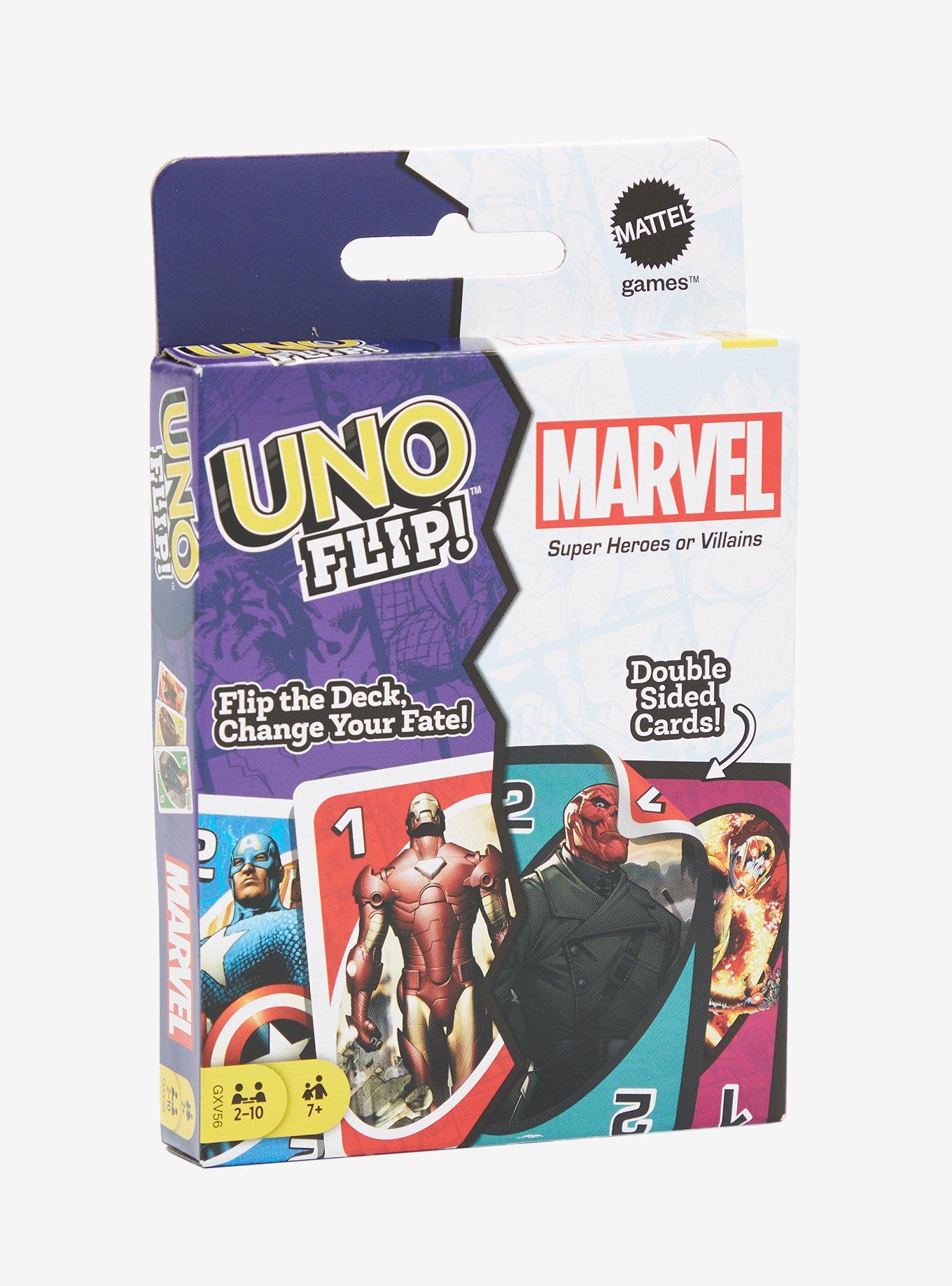 Uno Flip!: Marvel Edition Card Game, , alternate