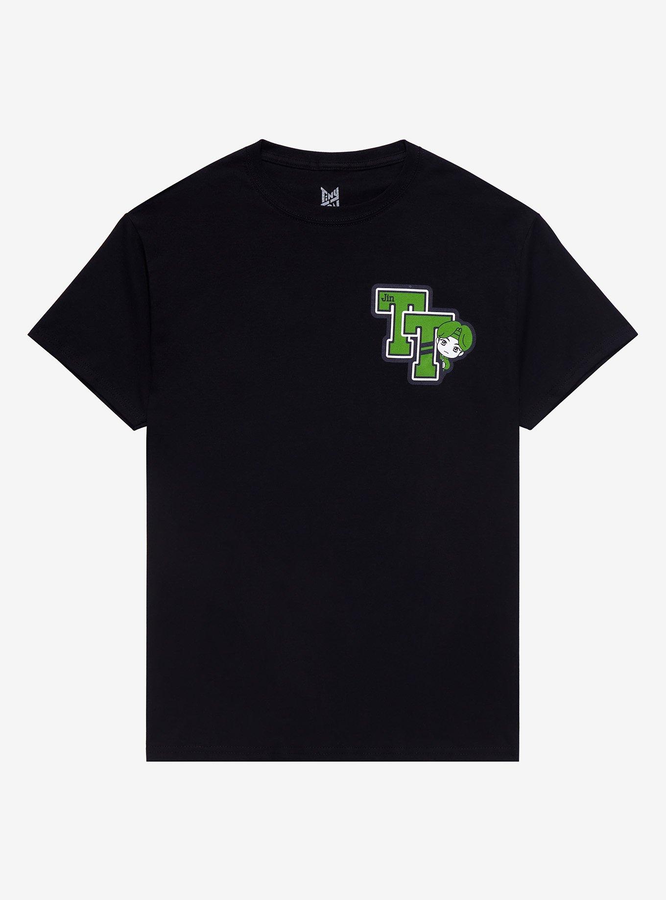 TinyTAN Jin Athletic T-Shirt Inspired By BTS Hot Topic Exclusive, BLACK, alternate