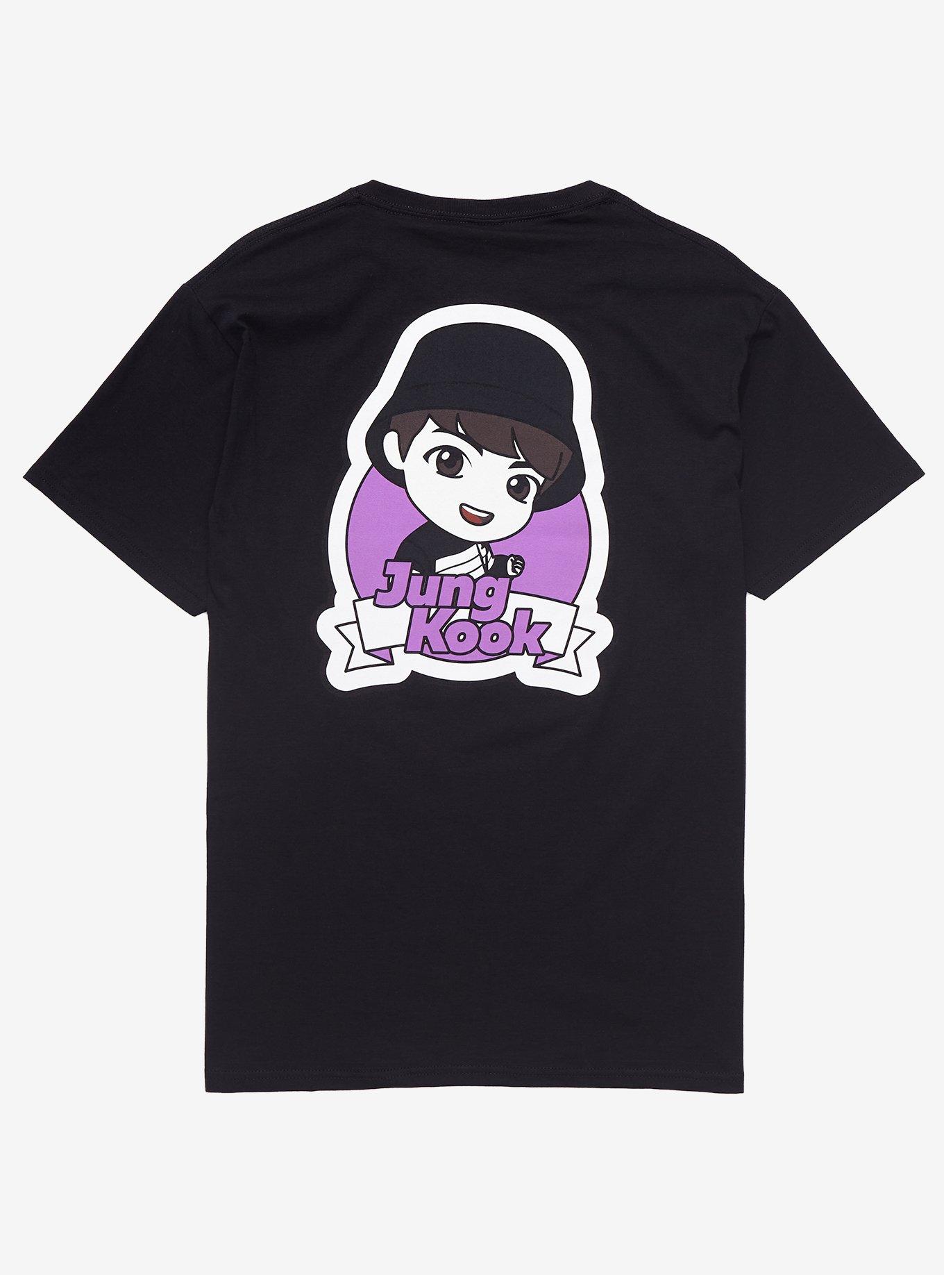 TinyTAN Jungkook Athletic T-Shirt Inspired By BTS Hot Topic Exclusive, BLACK, alternate