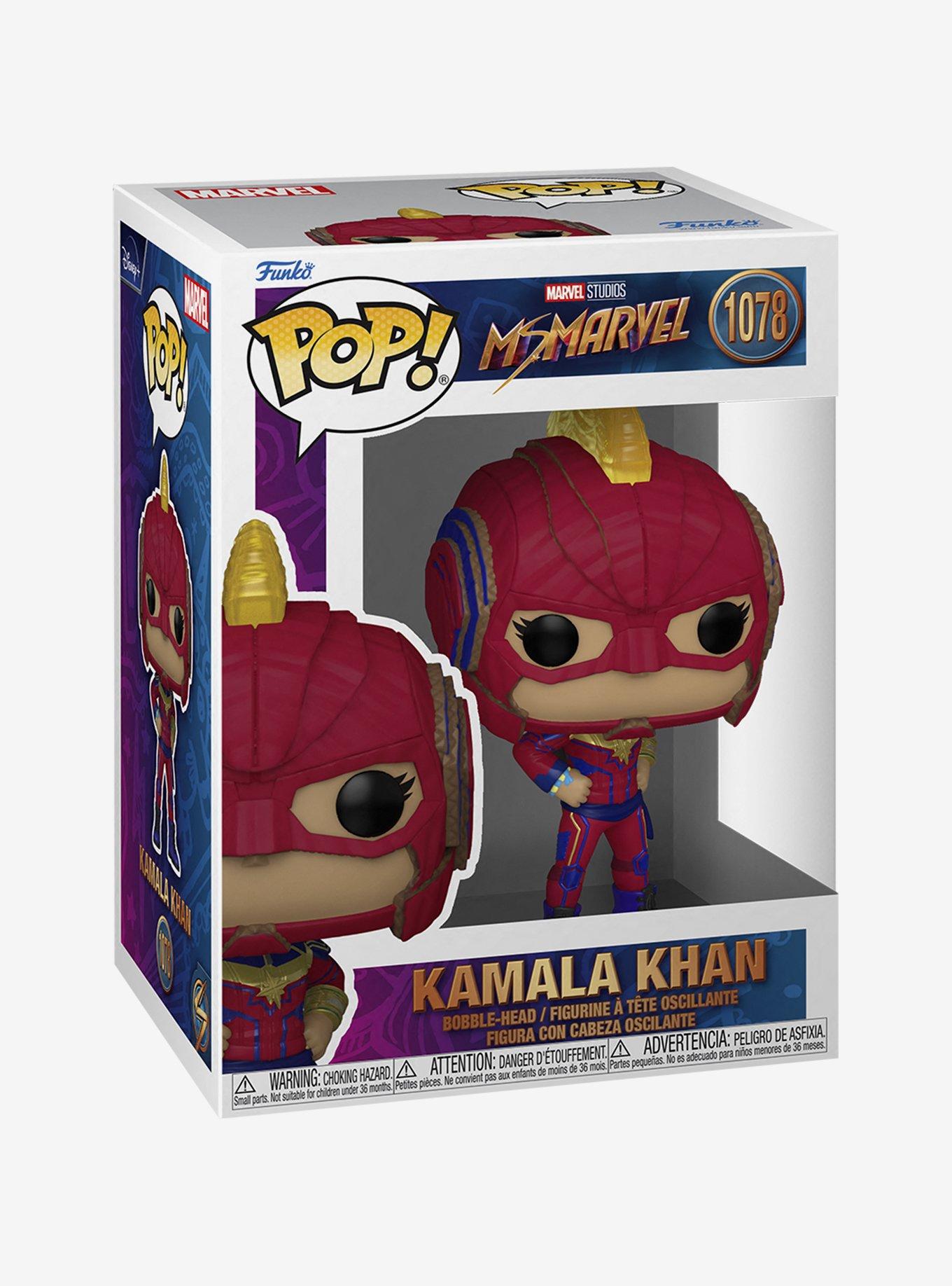 Funko Pop! Marvel Ms. Marvel Kamala Khan Vinyl Bobble-Head, , alternate