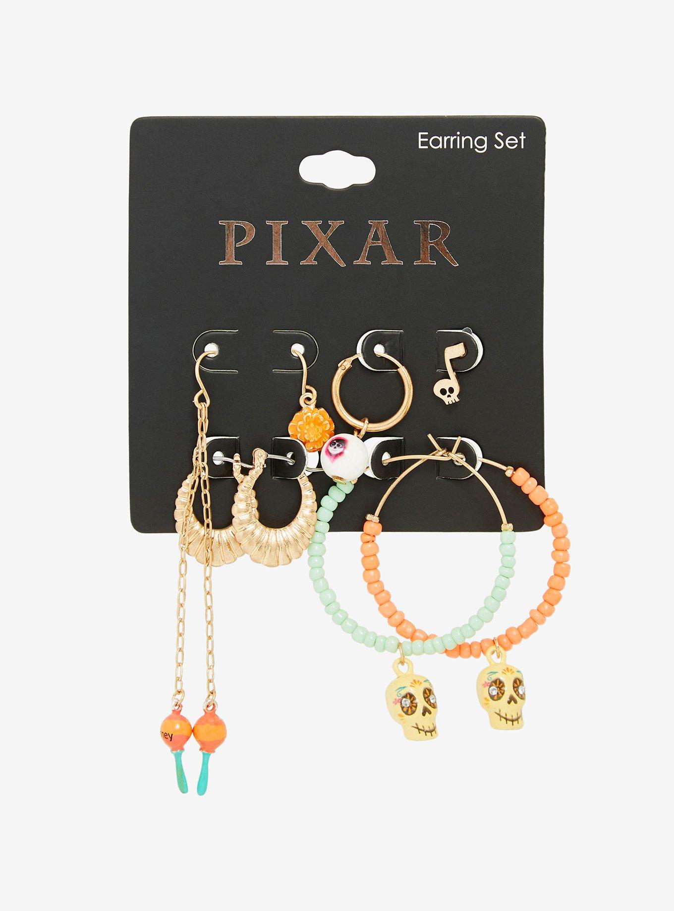 Disney Pixar Coco Skulls Earring Set - BoxLunch Exclusive, , alternate