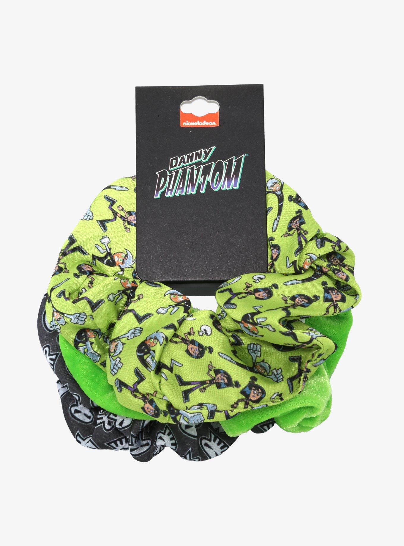 Danny Phantom Skulls & Ghosts Scrunchy Set - BoxLunch Exclusive, , alternate