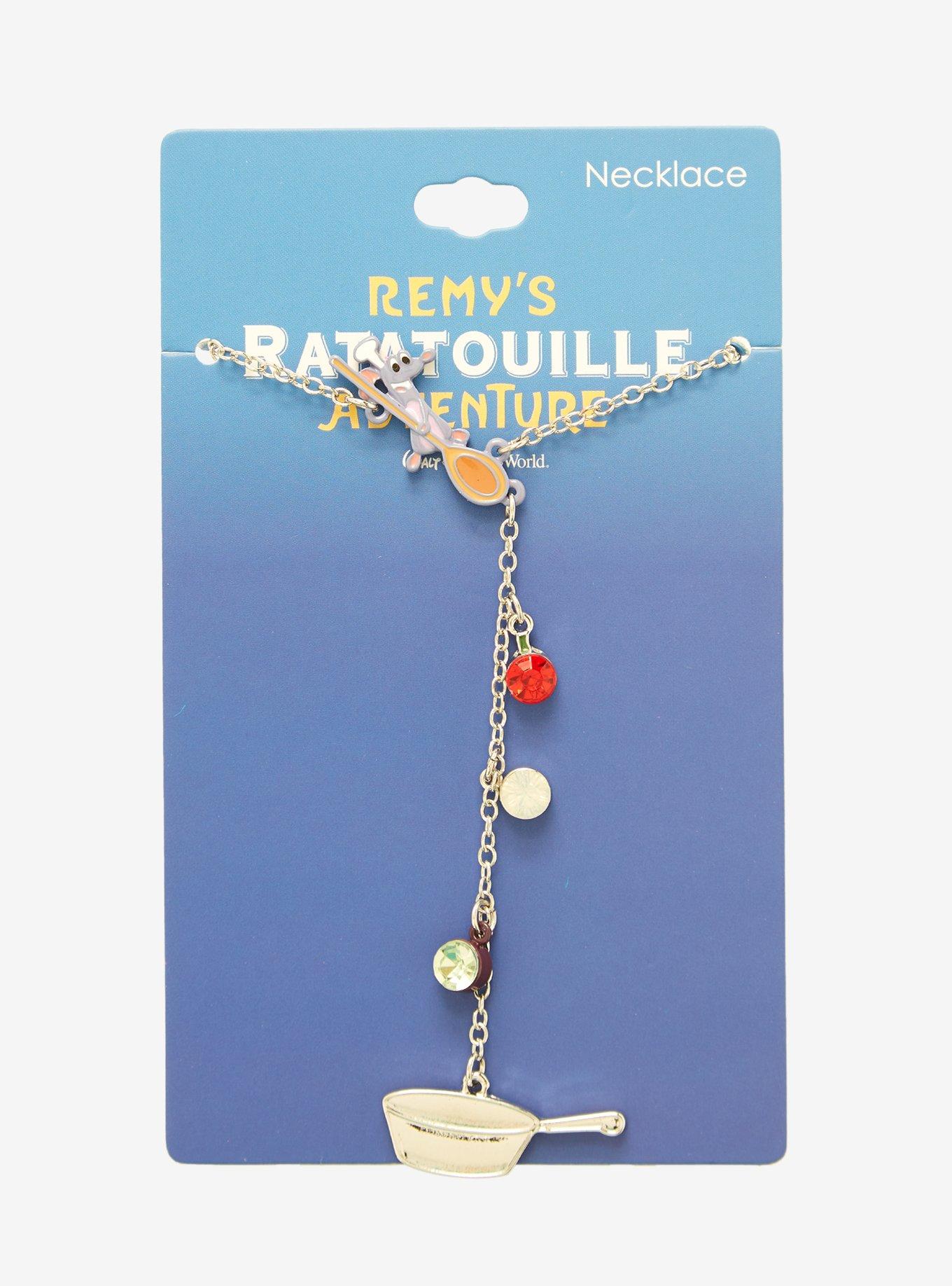 Disney Pixar Ratatouille Chef Remy Ingredients Lariat Necklace - BoxLunch Exclusive, , alternate