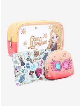 Harry Potter Luna Lovegood Chibi Cosmetic Bag Set - BoxLunch Exclusive, , hi-res