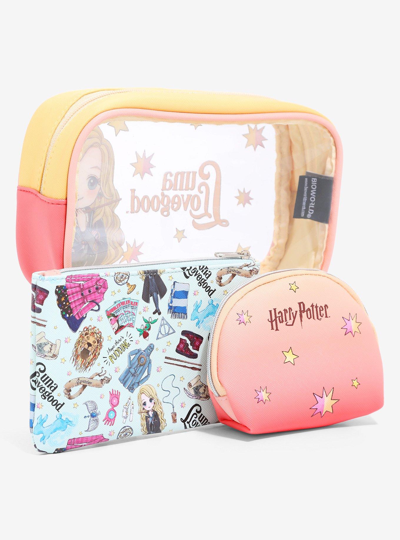 Harry Potter Luna Lovegood Chibi Cosmetic Bag Set - BoxLunch Exclusive, , alternate
