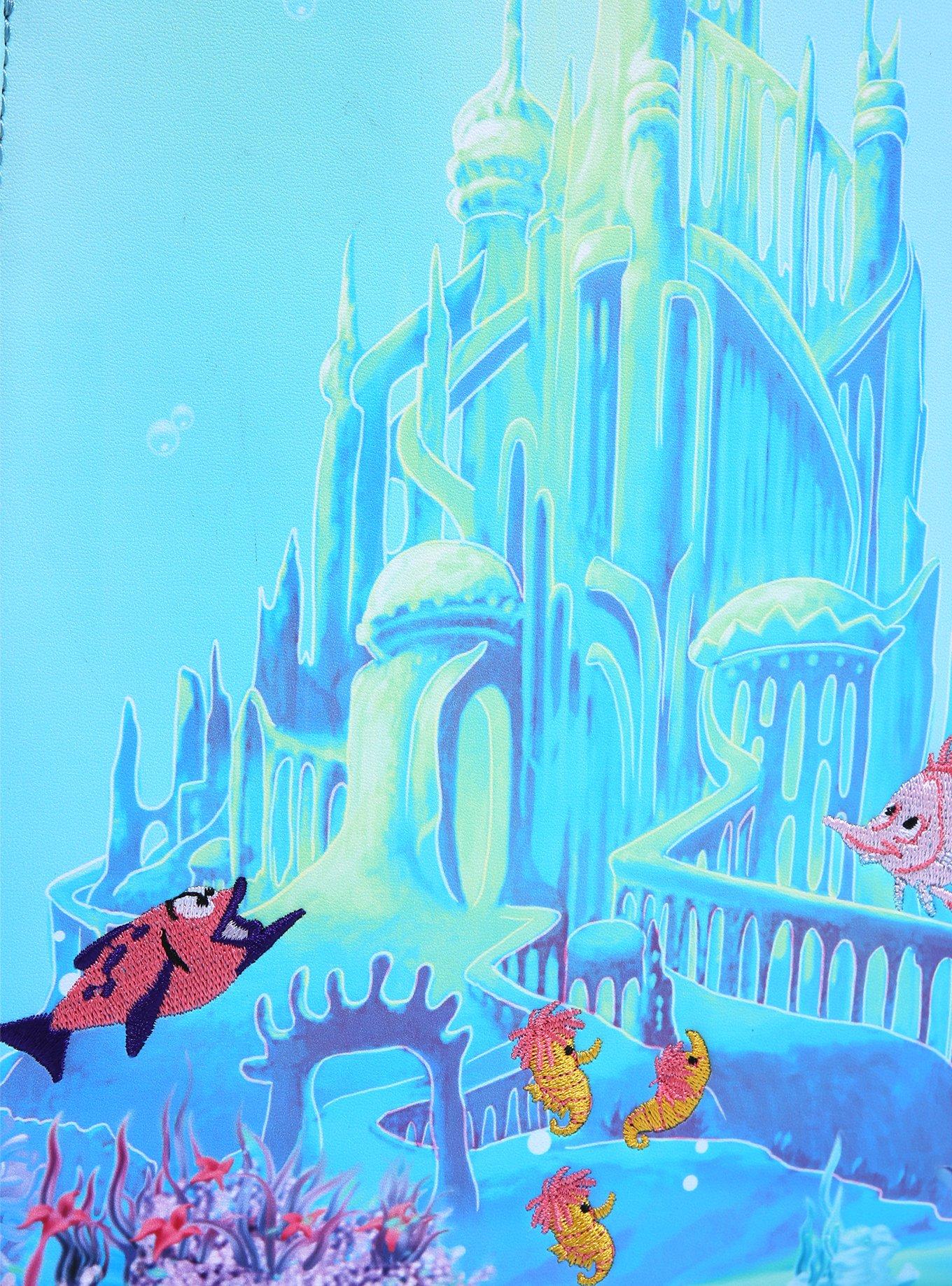 Loungefly Disney The Little Mermaid Castle Mini Backpack - BoxLunch Exclusive, , alternate