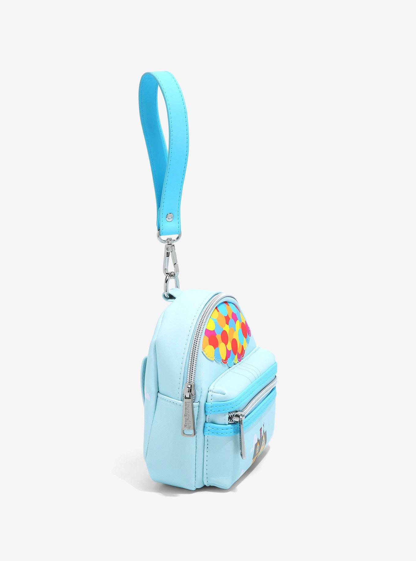 Loungefly Disney Pixar Up Carl's House & Balloons Wristlet Bag - BoxLunch Exclusive, , alternate