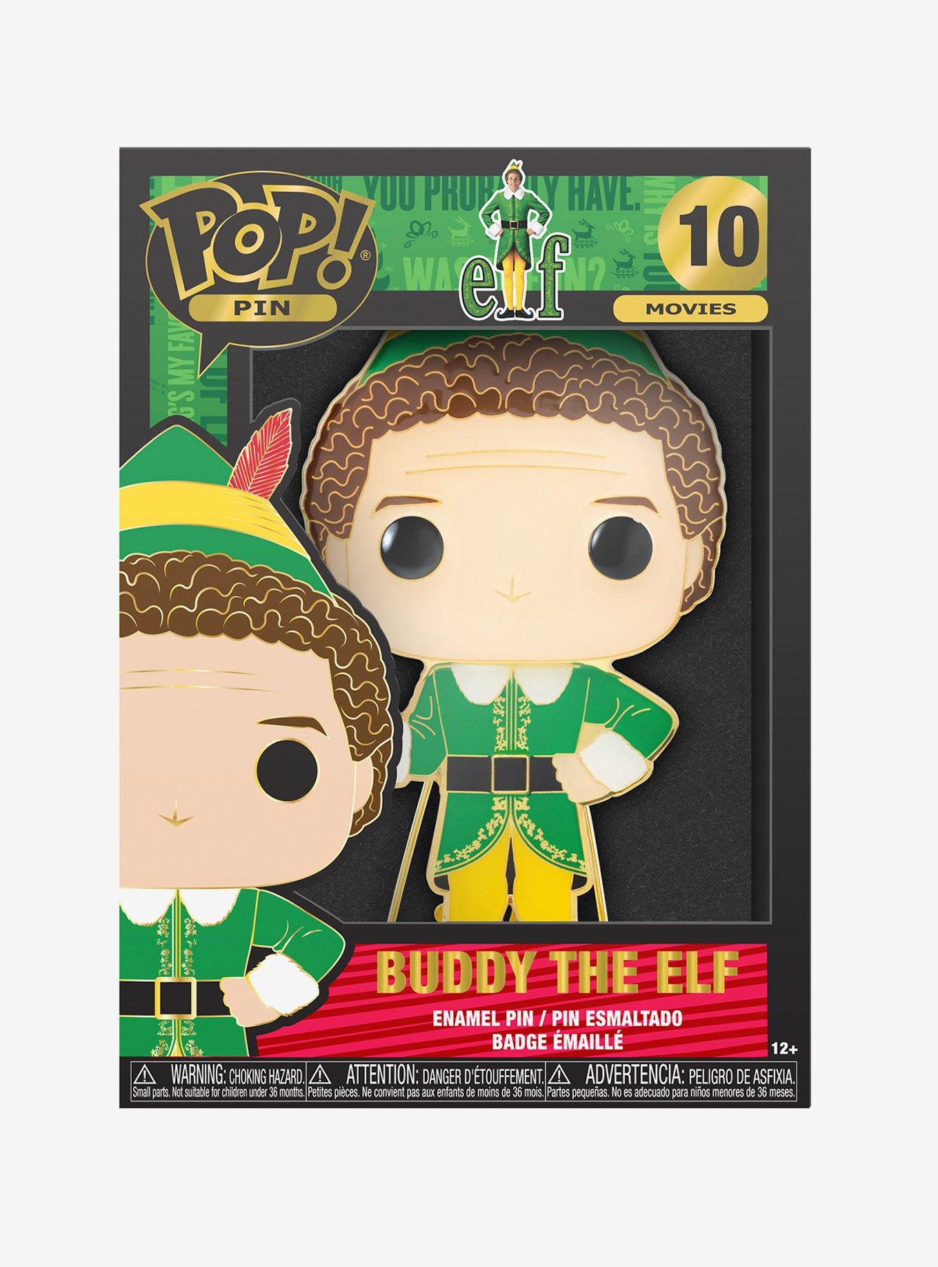 Funko Pop! Movies Elf Buddy the Elf Large Enamel Pin, , alternate