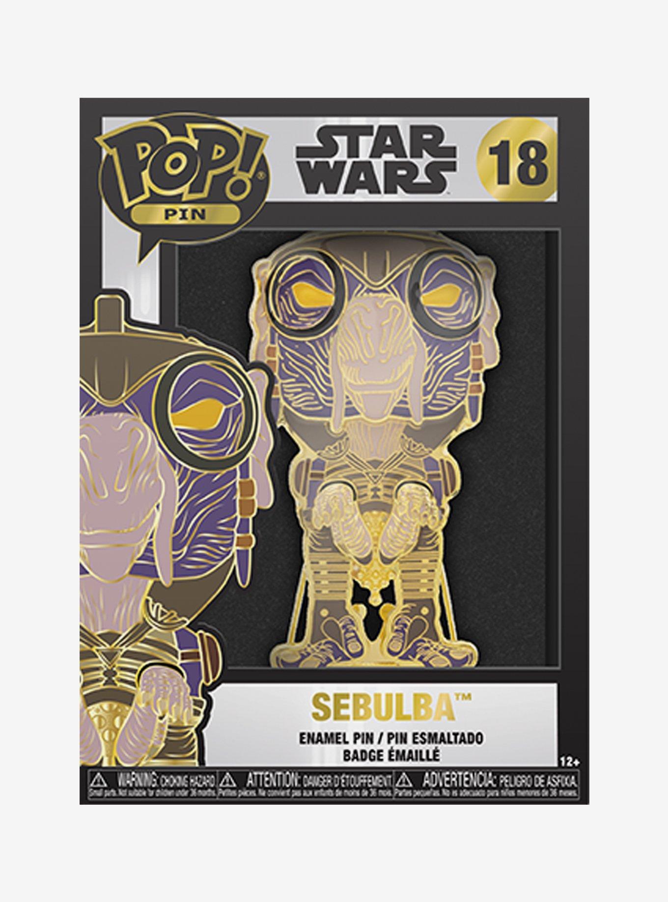 Funko Pop! Star Wars: Episode I - The Phantom Menace Sebulba Large Enamel Pin, , alternate