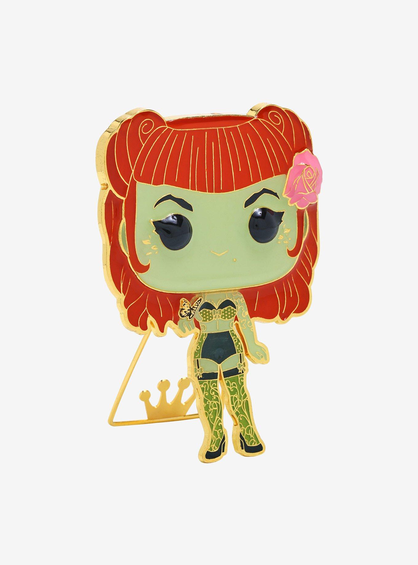 Funko Pop! DC Comics Bombshells Poison Ivy Large Enamel Pin, , alternate