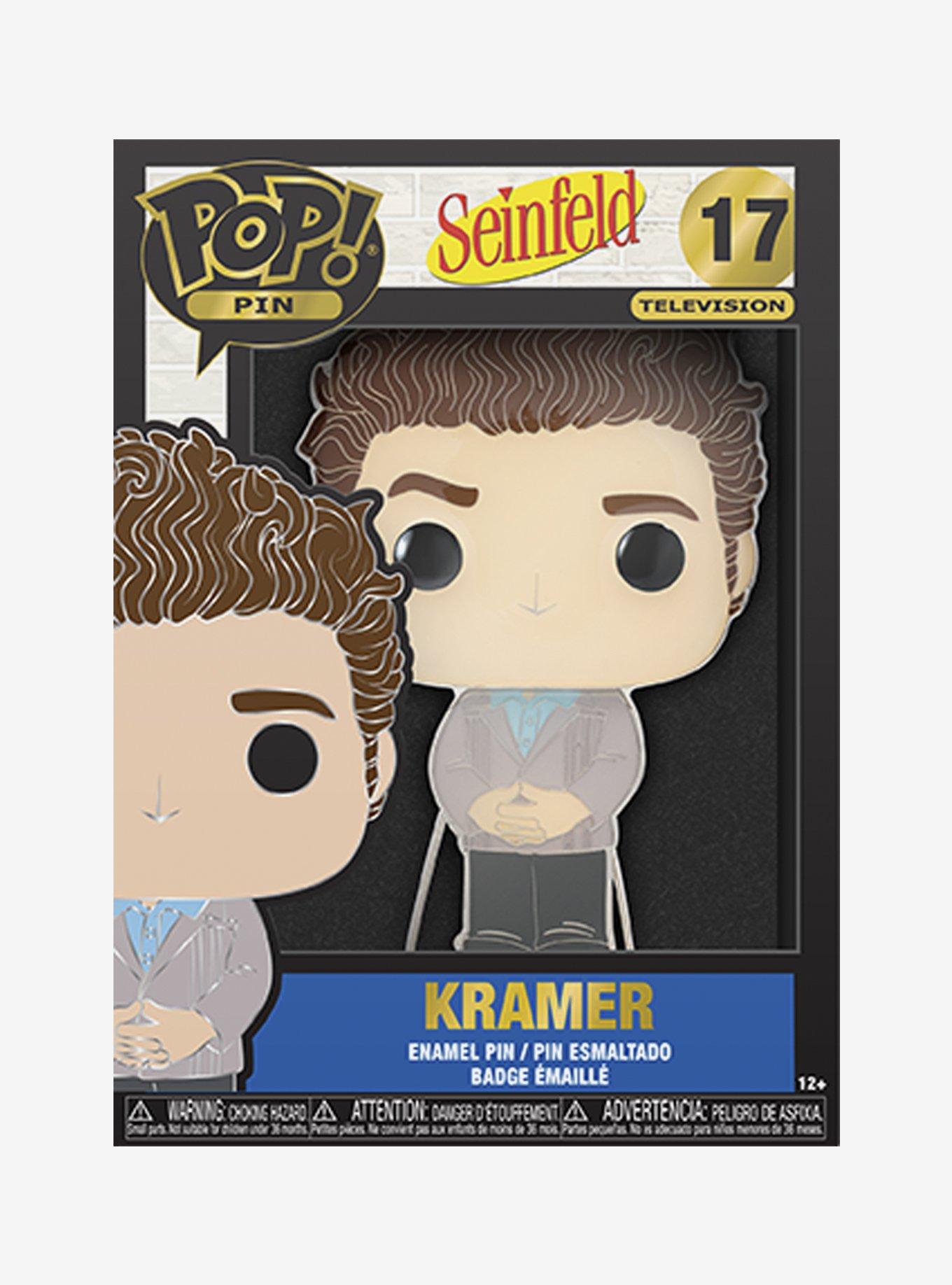 Funko Pop! Television Seinfeld Kramer Large Enamel Pin, , alternate