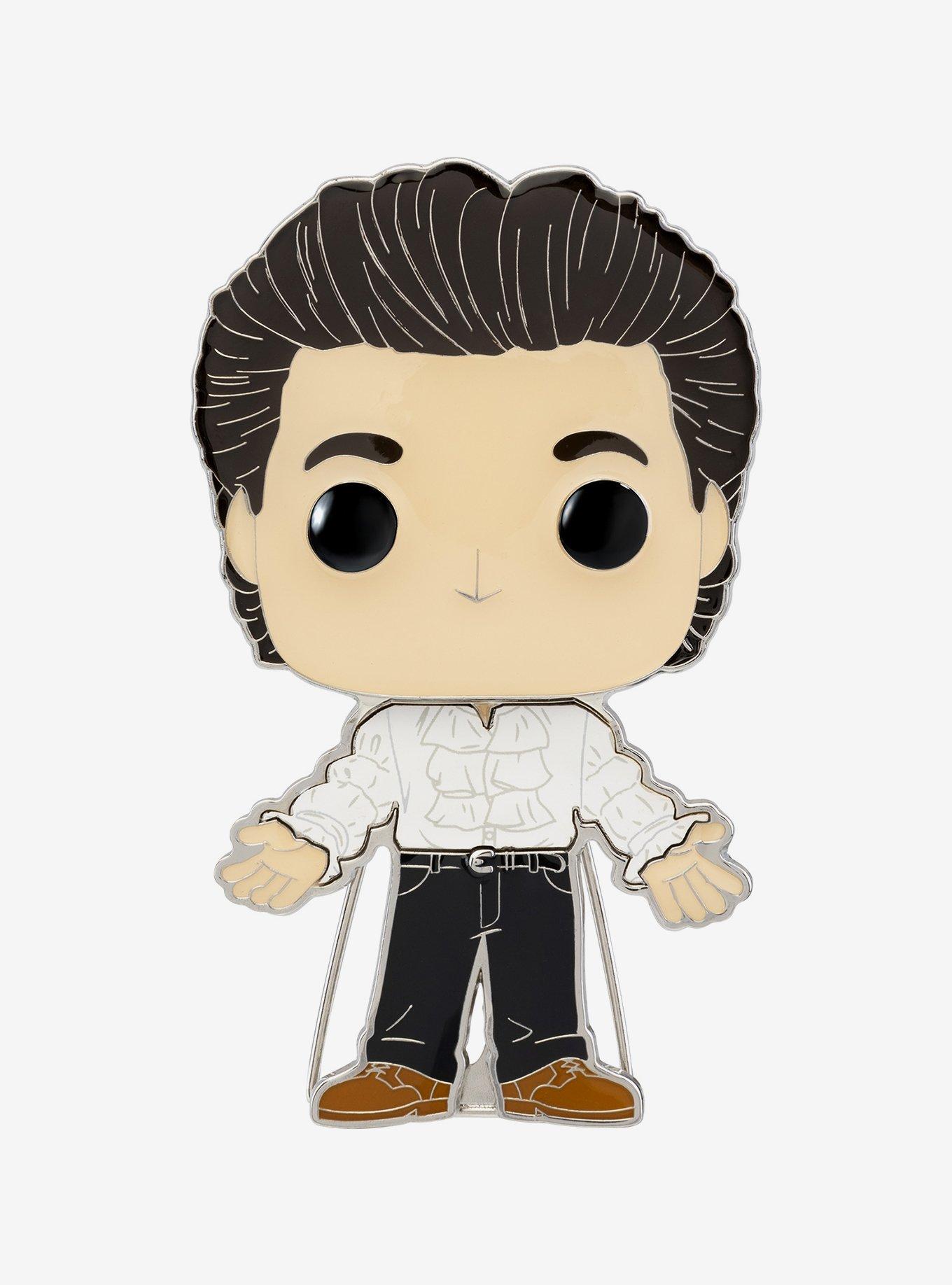 Funko Pop! Pin Television Seinfeld Jerry (Puffy Shirt) Large Enamel Pin, , alternate