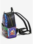 Loungefly Disney Beauty and The Beast Stained Glass Castle Mini Backpack, , alternate