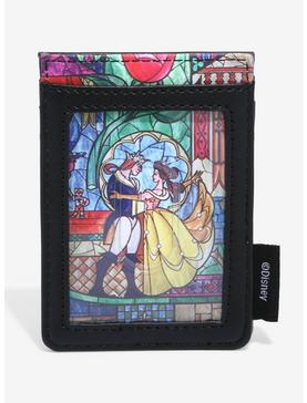 Loungefly Disney Beauty and The Beast Stained Glass Castle Cardholder, , hi-res